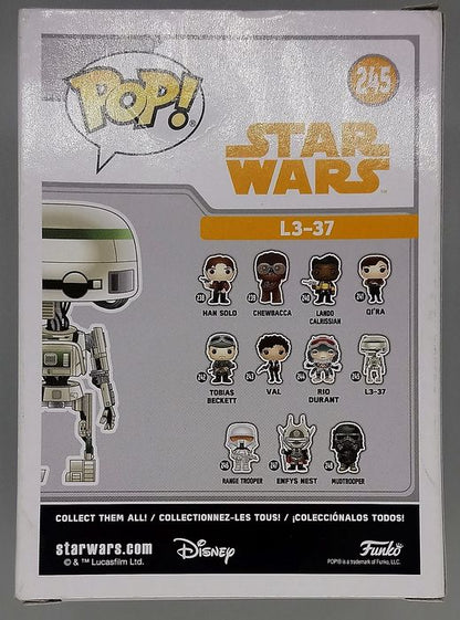 245 L3-37 - Star Wars - Solo - Box Damaged Funko POP