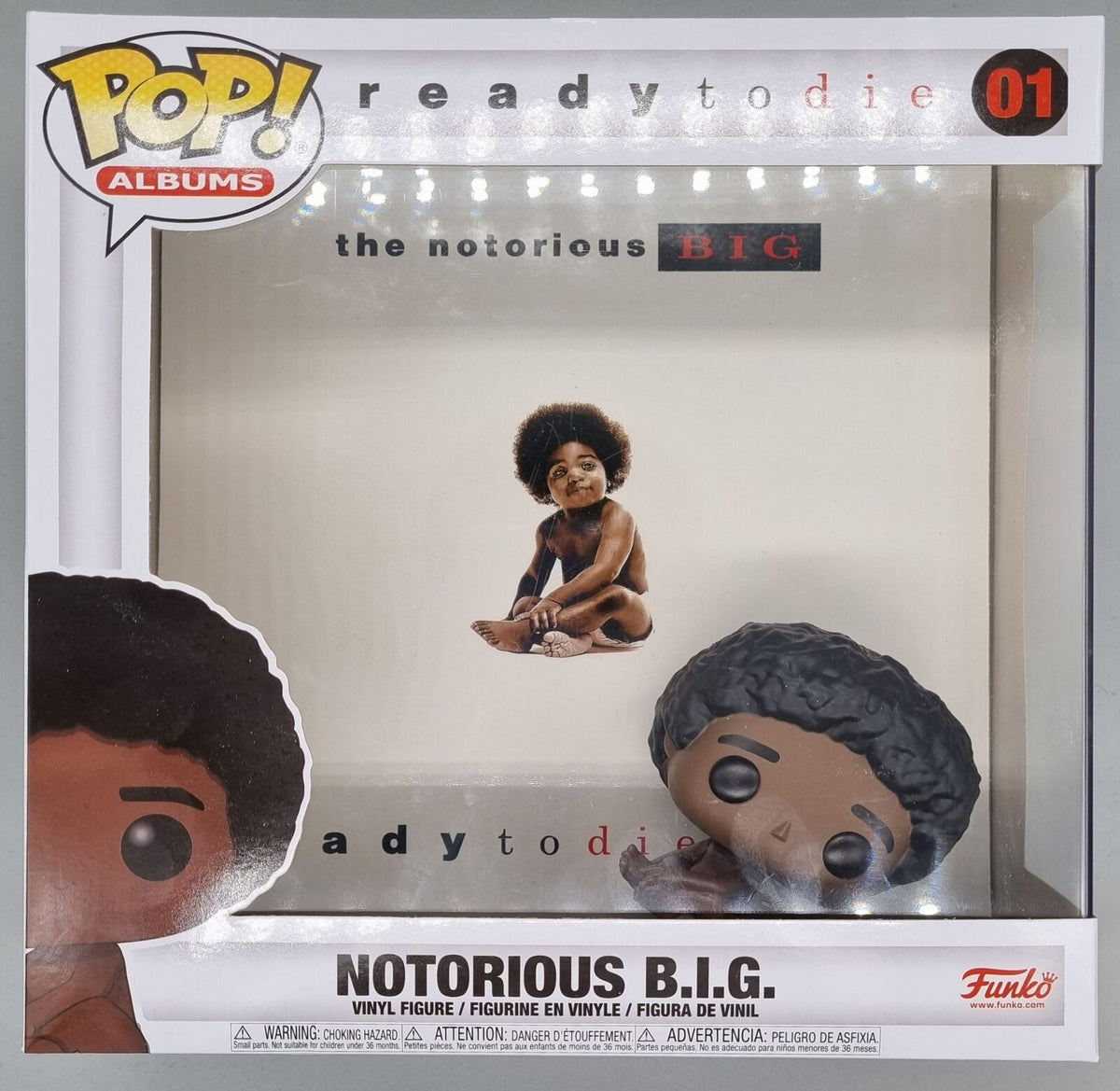 01 Notorious B.I.G. (Ready to Die) - Pop Albums Funko POP Funko
