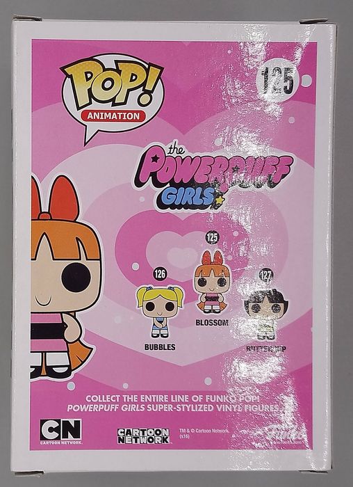 125 Blossom (First to Market) Powerpuff Girls - Box Damaged Funko POP