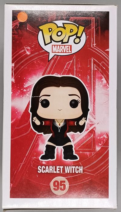 95 Scarlet Witch - Marvel Avengers: Age of Ultron Box Damaged Funko POP