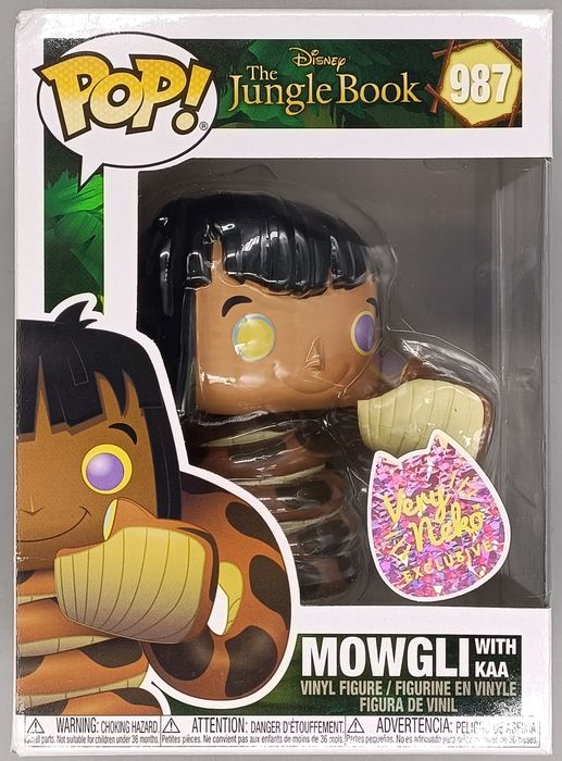 987 Mowgli (with Kaa) - Disney Jungle Book - Box Damaged Funko POP Funko