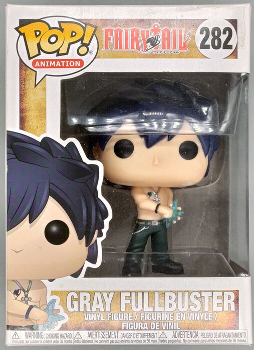 282 Gray Fullbuster - Fairy Tail - Box Damaged Funko POP