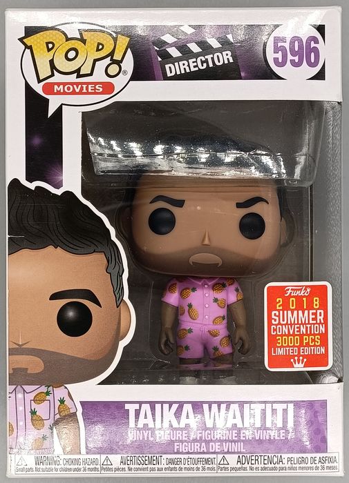 596 Taika Waititi - Directors - 3000pc LE 2018 Con Box Damaged Funko POP Funko
