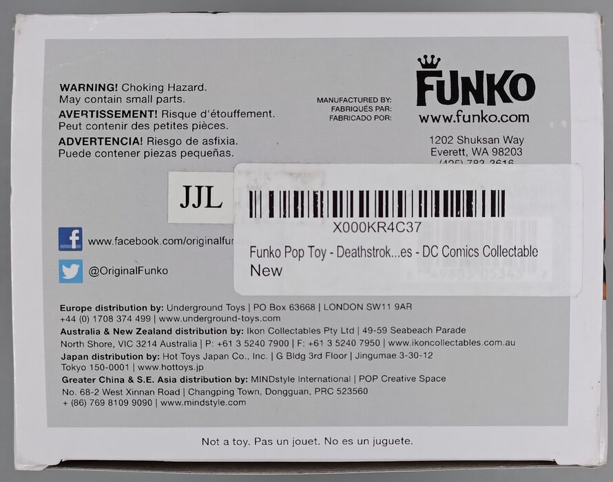210 Deathstroke - Arrow Funko POP