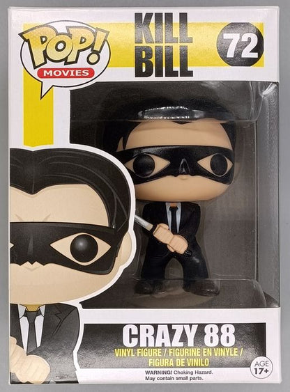 72 Crazy 88 - Kill Bill - Box Damaged Funko POP