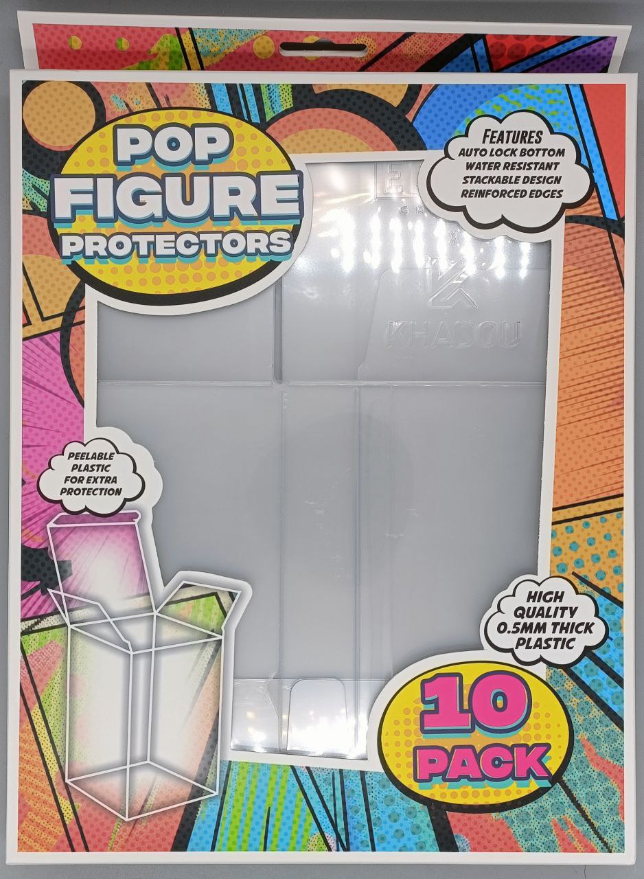 Funko POP Protectors 0.5mm Strong Thickness - 10 Pack