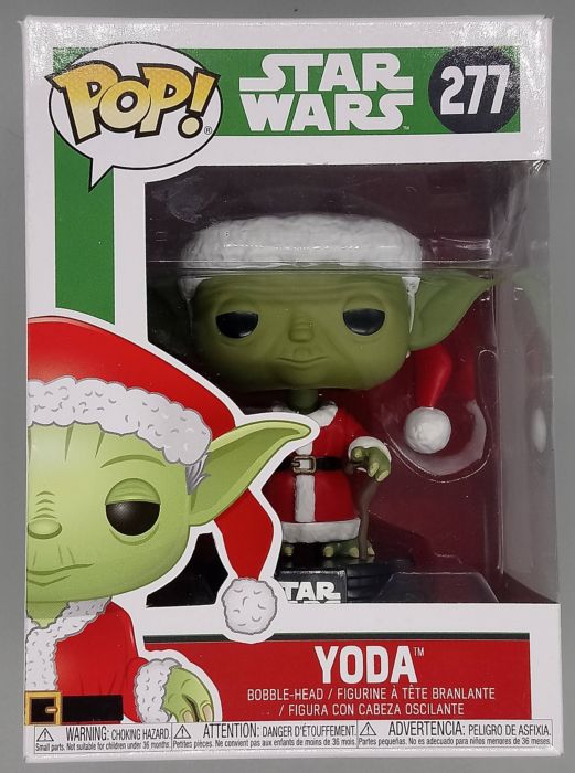 277 Yoda (Santa) - Star Wars - Holiday - Box Damaged Funko POP Funko