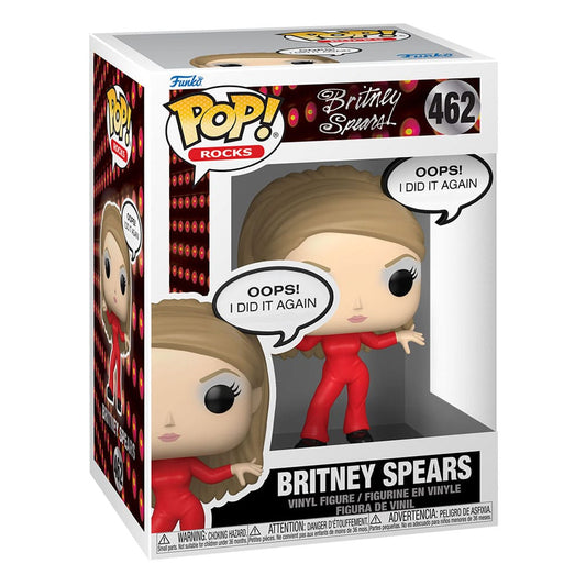 462 Britney Spears - Oops, I Did it Again - Britney Spears - Rocks Funko POP PRESALE