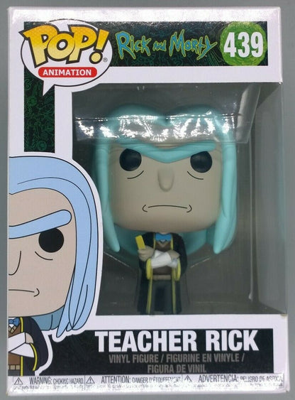 439 Teacher Rick - Rick and Morty Funko POP Funko