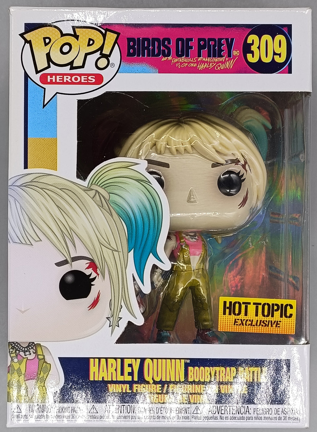 309 Harley Quinn (Boobytrap Battle) DC - Birds of Prey - Box Damaged Funko POP Funko
