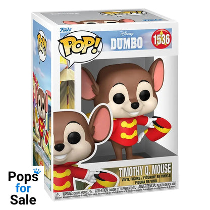 1536 Timothy Q.Mouse - Disney Dumbo Funko POP - Brand New