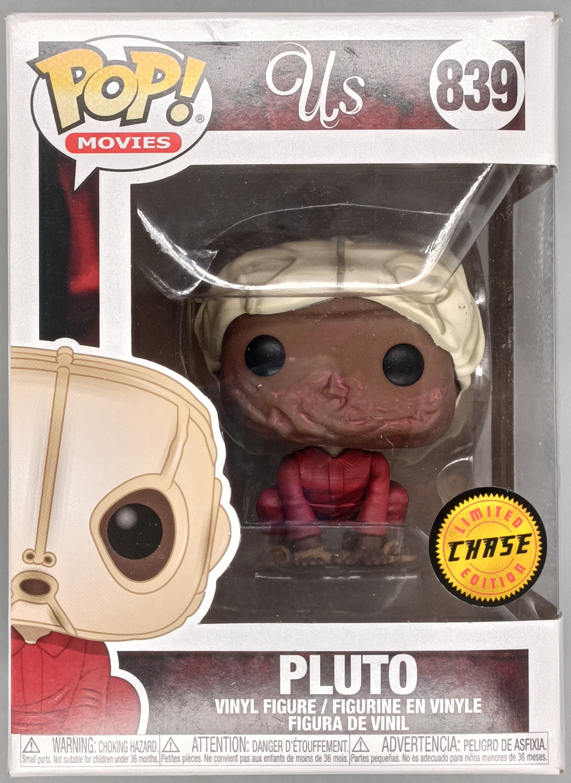 839 Pluto (Mask Up) - Chase - Us - Box Damaged Funko POP