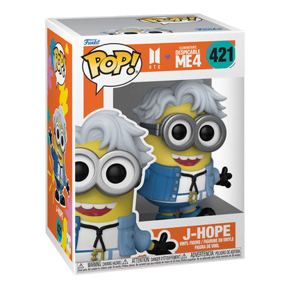 421 J-Hope - Minions x BTS - Rocks Funko POP - Brand New