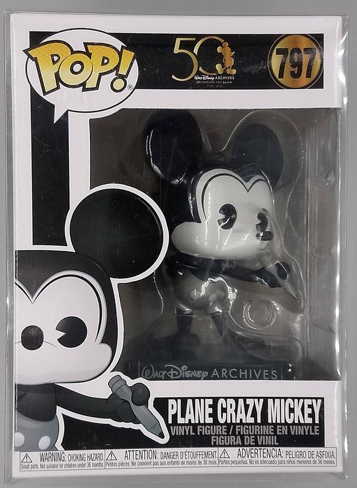 797 Plane Crazy Mickey (Archives) - Disney Funko POP Funko