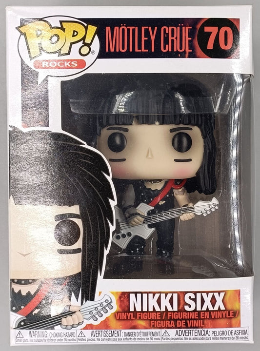 70 Nikki Sixx - Motley Crue - Rocks Funko POP - FanofThings.co.uk