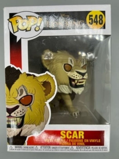 548 Scar - Disney The Lion King - Box Damaged Funko POP Funko