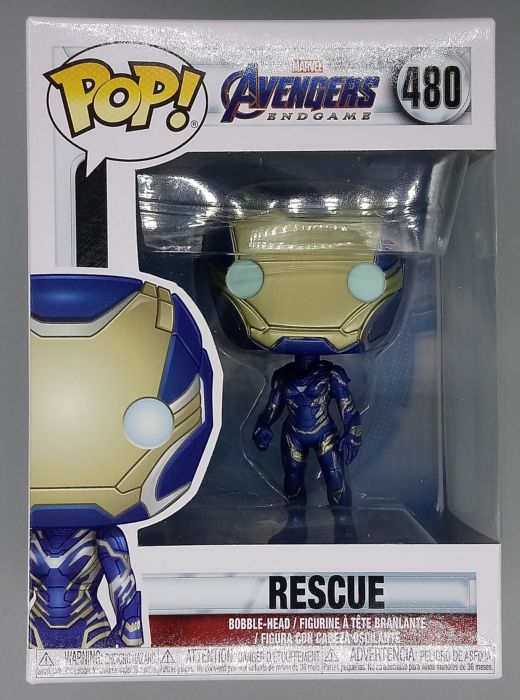 480 Rescue - Marvel - Avengers: Endgame - Box Damaged Funko POP Funko