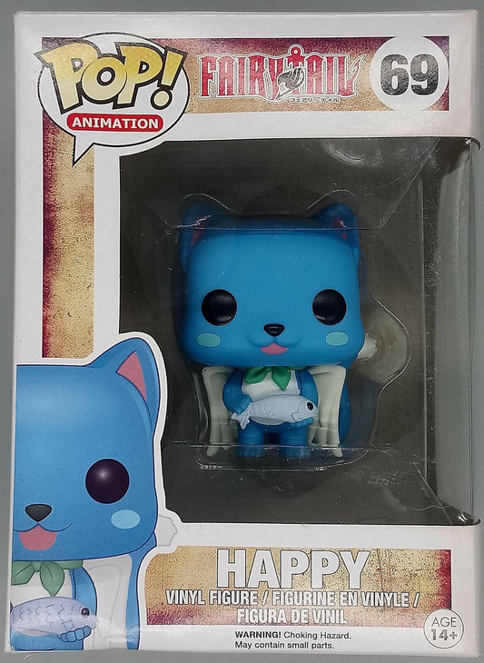 69 Happy - Fairy Tail - Box Damaged Funko POP