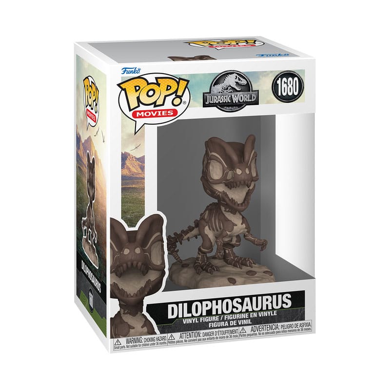 1680 Dilophosaurus (Fossil) - Jurassic World Funko POP PRESALE