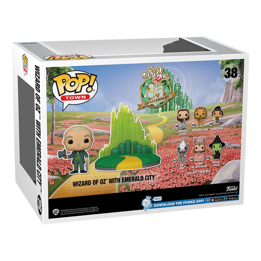 38 Emerald City with Wizard - Town - Wizard of Oz 85th Anniversary Funko POP - Brand New
