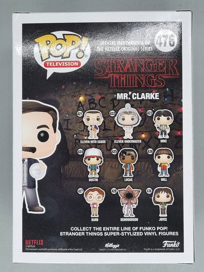 476 Mr. Clarke - Stranger Things - 2017 Con Funko POP