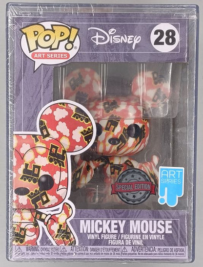 28 Mickey Mouse (Train) - Art Series Funko POP