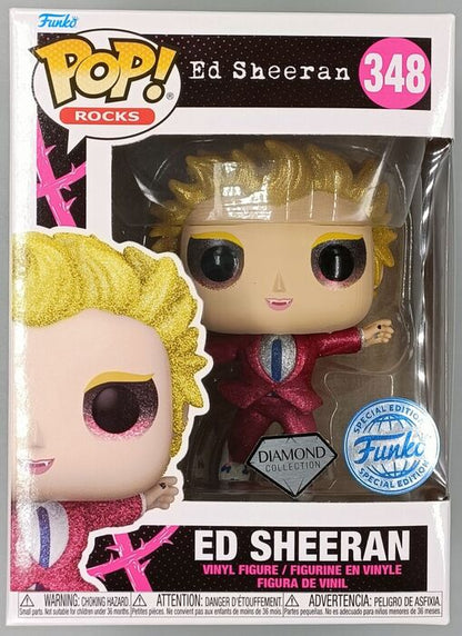 348 Ed Sheeran (Diamond) - Bad Habits - Rocks Funko POP - Brand New Funko