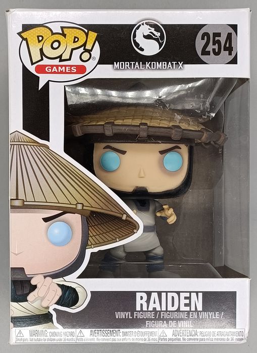 254 Raiden - Mortal Kombat X - Box Damaged Funko POP