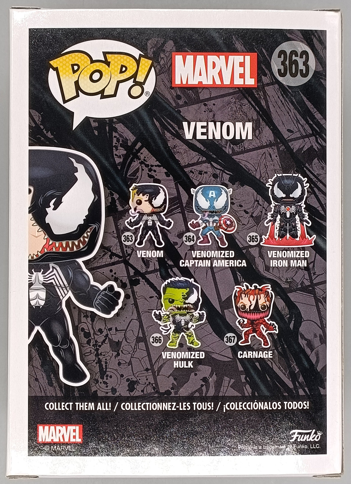 363 Venom (Eddie Brock) - Marvel Funko POP