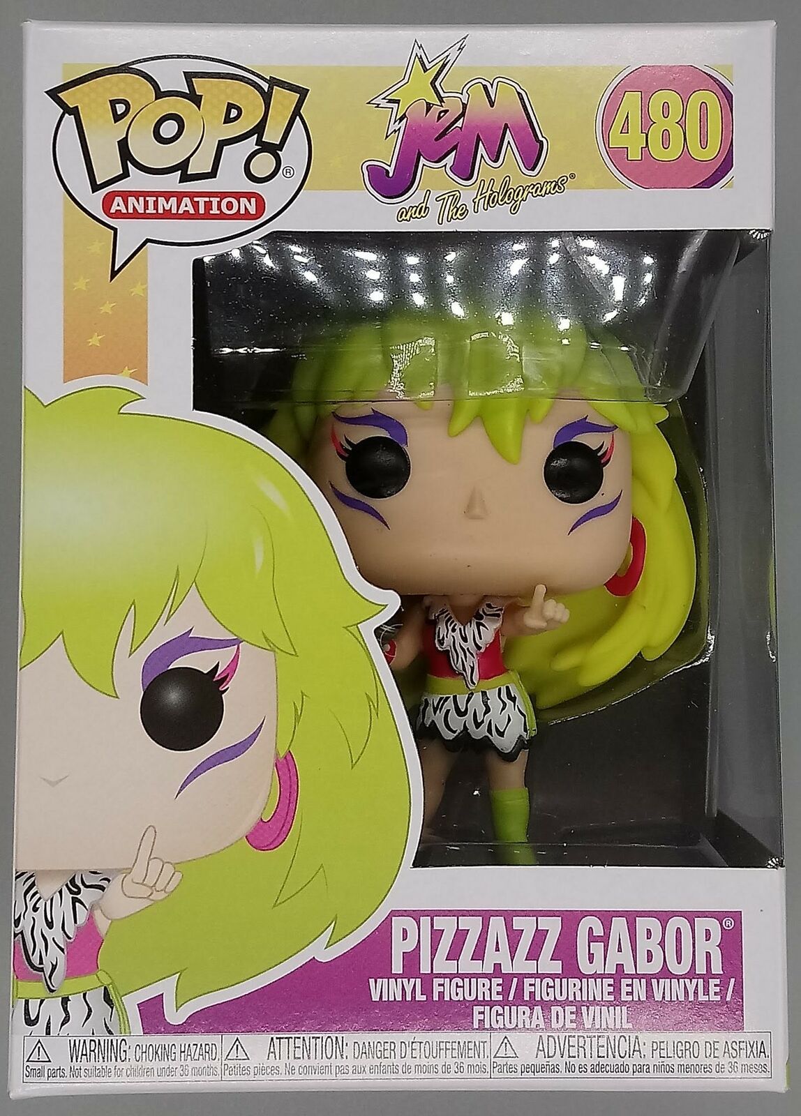 #480 Pizzazz Gabor - Jem and the Holograms Funko POP