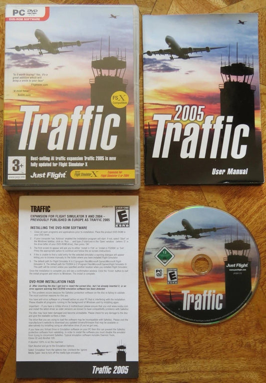 Traffic for FSX Microsoft Flight Simulator X for Microsoft Windows Microsoft