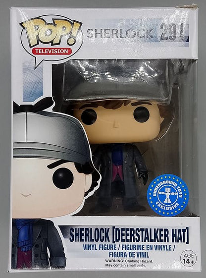 291 Sherlock (Deerstalker Hat) - Sherlock Funko POP - Box Damaged