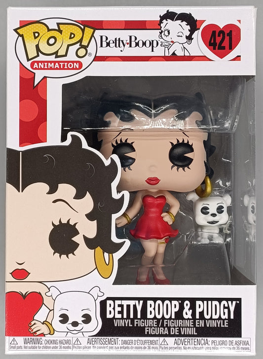 421 Betty Boop & Pudgy Funko POP Funko