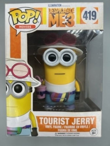 419 Tourist Jerry - Despicable Me 3 - Box Damaged Funko POP