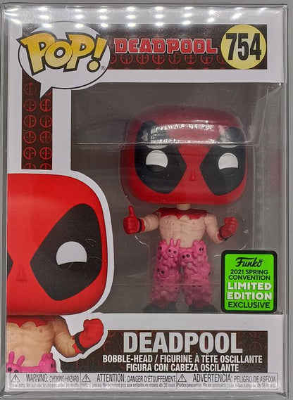 754 Deadpool (w/ Teddy Pants) - Marvel - 2021 Con Funko POP