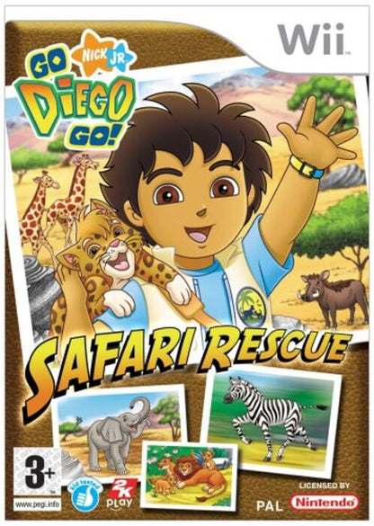 Go Diego Go: Safari Rescue for Nintendo Wii and Wii-U Nintendo