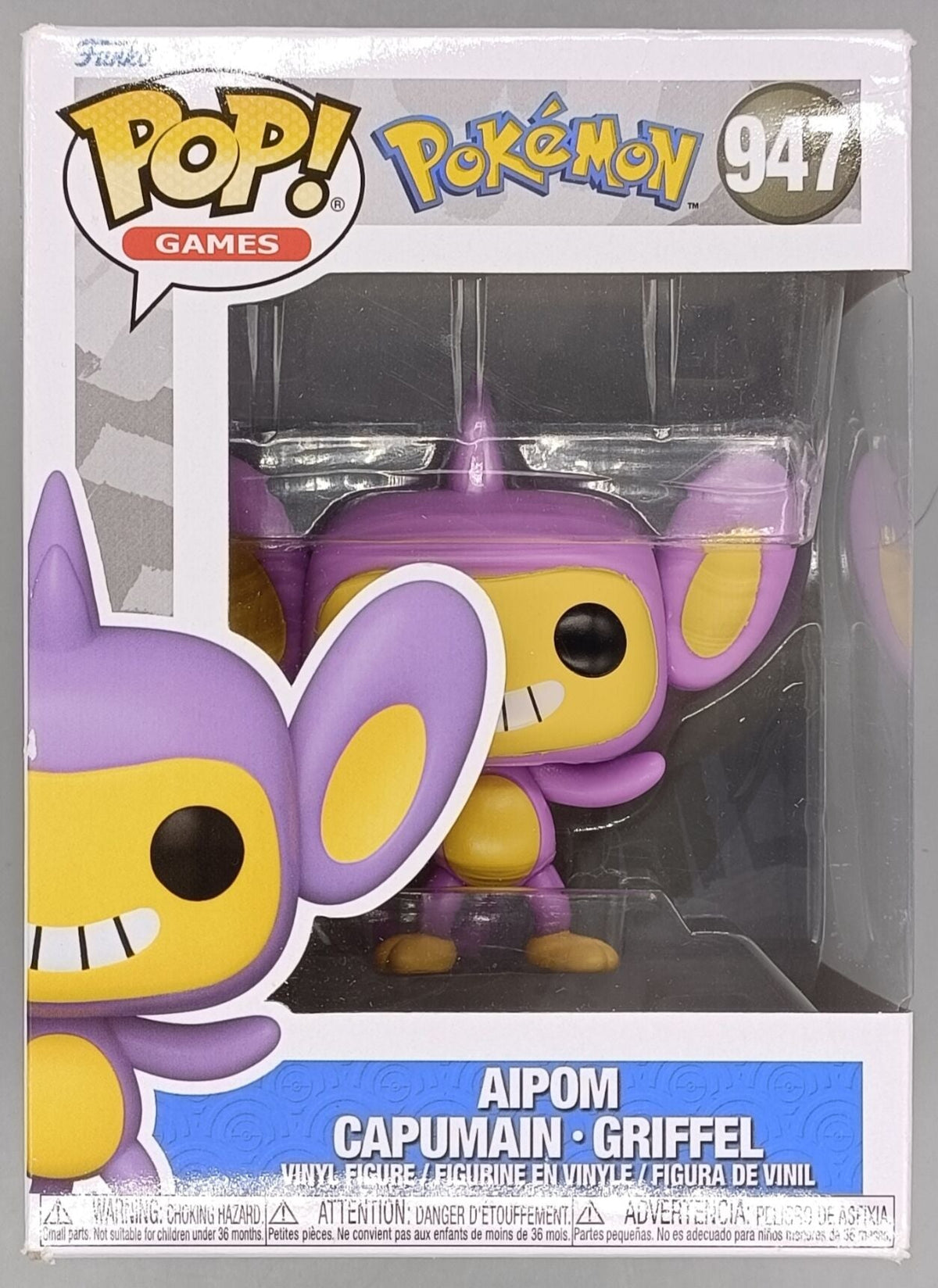 947 Aipom - Pokemon Funko POP - Box Damaged