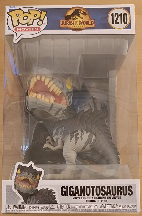 1210 Giganotosaurus 10 Inch - Jurassic World Dominion Funko POP