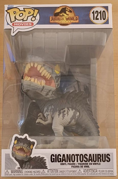 1210 Giganotosaurus 10 Inch - Jurassic World Dominion Funko POP
