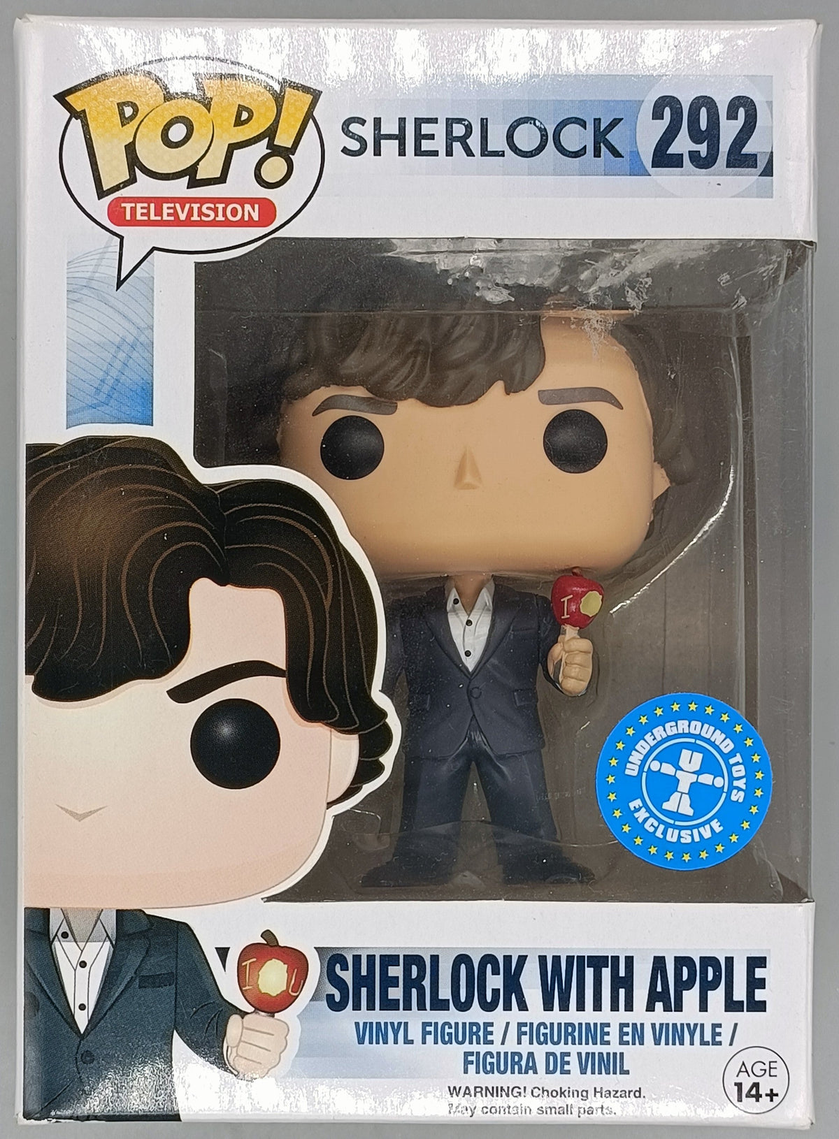 292 Sherlock with Apple - Sherlock - Box Damaged Funko POP Funko