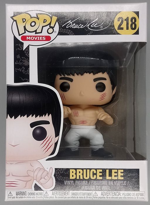 218 Bruce Lee (Enter the Dragon) - White Pants - Funko POP - Box Damaged Funko