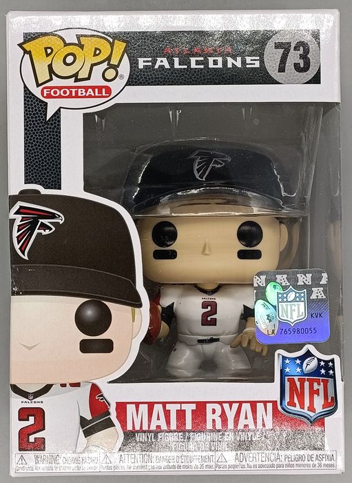 73 Matt Ryan (White) - NFL Atlanta Falcons - Box Damaged Funko POP