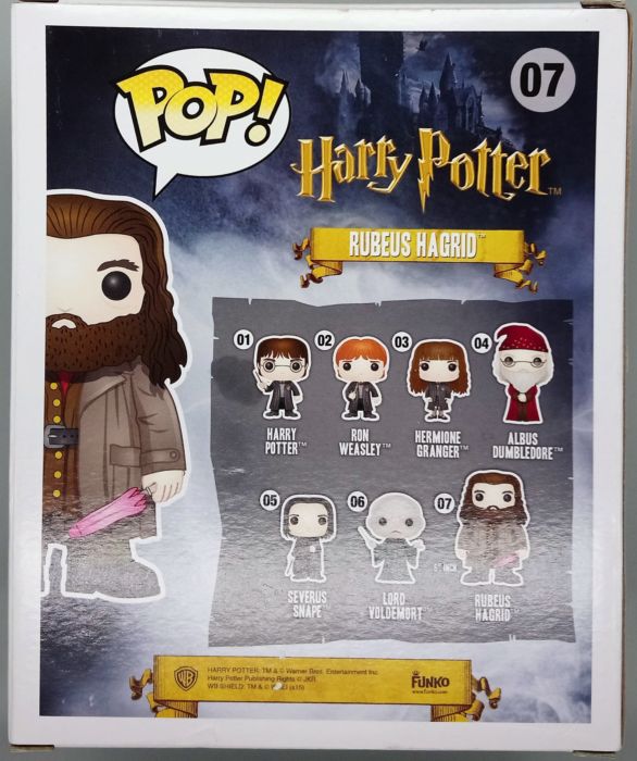 07 Rubeus Hagrid - 6 Inch - Harry Potter - Box Damaged Funko POP