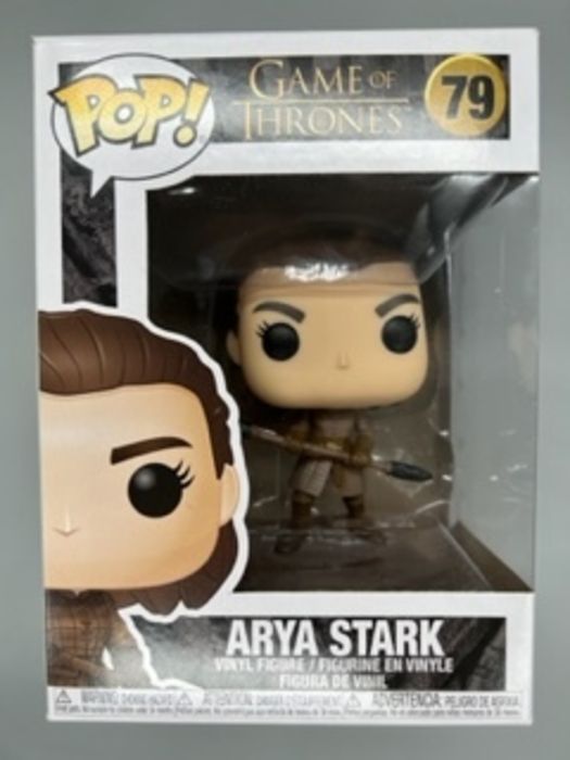 79 Arya Stark (w/ Spear) - Game of Thrones - Box Damaged Funko POP Funko
