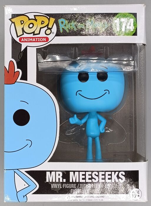 174 Mr. Meeseeks - Rick and Morty - Box Damaged Funko POP Funko