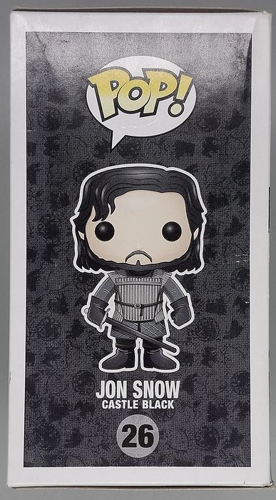 26 Jon Snow (Castle Black) - Game of Thrones - Box Damaged Funko POP