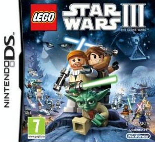 Lego Star Wars 3: Clone Wars for Nintendo DS/3DS - [No Manual] Funko
