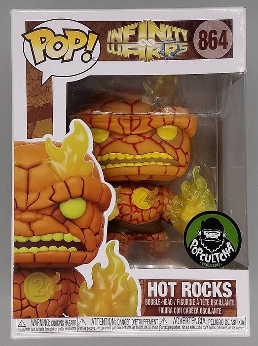 864 Hot Rocks - Marvel Infinity Warps Funko POP