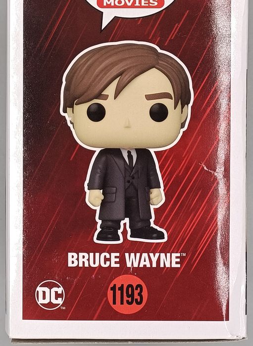 1193 Bruce Wayne DC The Batman - Box Damaged Funko POP