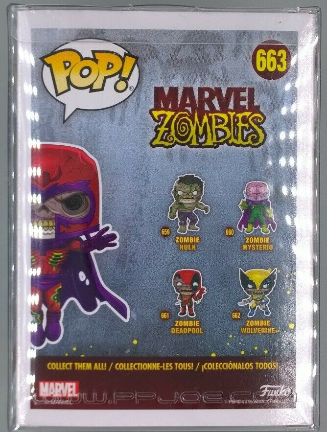 663 Zombie Magneto - Marvel Zombies Funko Shop Limited Edition Funko POP